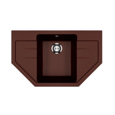 Кухонная мойка Ecology Stone R-24-345 шоколад 780x490мм Кухонная мойка Ecology Stone R-24-345 шоколад 780x490мм