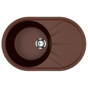 Кухонная мойка Ecology Stone R-31-345 шоколад 750x480мм