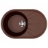 Кухонная мойка Ecology Stone R-31-345 шоколад 750x480мм Кухонная мойка Ecology Stone R-31-345 шоколад 750x480мм