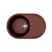 Кухонная мойка Ecology Stone R-31-345 шоколад 750x480мм