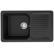 Кухонная мойка Ecology Stone R-32-344 ультра-чёрный 770x495мм