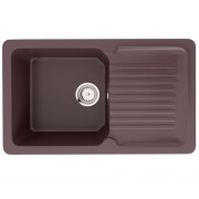 Кухонная мойка Ecology Stone R-32-345 шоколад 770x495мм