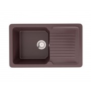 Кухонная мойка Ecology Stone R-32-345 шоколад 770x495мм