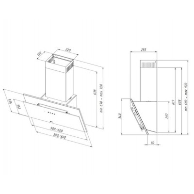 Вытяжка AKPO WK-11 Aura 60 см. черный Вытяжка AKPO WK-11 Aura 60 см. черный