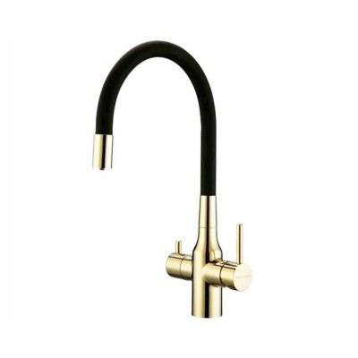 Кухонный смеситель PAULMARK Salix Sa213419-G золото (с подкл. фильтра) Кухонный смеситель PAULMARK Salix Sa213419-G золото (с подкл. фильтра)