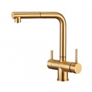 Кухонный смеситель Emar 7017 PVD Golden