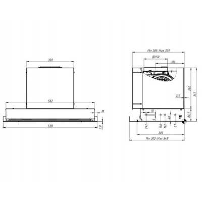 Вытяжка Эликор Sense 60П-1000 КВ II Э-1000-60-1544 Хром 1 Вытяжка Эликор Sense 60П-1000 КВ II Э-1000-60-1544 Хром 1