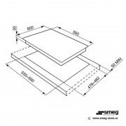 Варочная поверхность газовая SMEG SRV864POGH акция