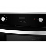 Духовой шкаф электрический Hyundai HEO 6642 IX серебристый/черный