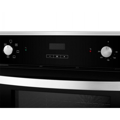 Духовой шкаф электрический Hyundai HEO 6642 IX серебристый/черный Духовой шкаф электрический Hyundai HEO 6642 IX серебристый/черный