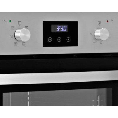 Духовой шкаф электрический Hyundai HEO 6640 IX серебристый/черный Духовой шкаф электрический Hyundai HEO 6640 IX серебристый/черный