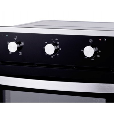 Духовой шкаф электрический Hyundai HEO 6633 IX серебристый/черный Духовой шкаф электрический Hyundai HEO 6633 IX серебристый/черный