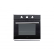 Духовой шкаф электрический Hyundai HEO 6633 IX серебристый/черный