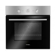 Духовой шкаф электрический Hyundai HEO 6632 IX серебристый/черный