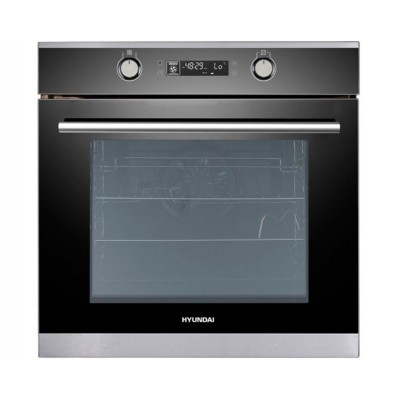 Духовой шкаф электрический Hyundai HEO 6648 IX серебристый/черный Духовой шкаф электрический Hyundai HEO 6648 IX серебристый/черный