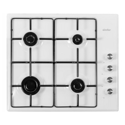 Варочная поверхность газовая SIMFER H60Q40W411 Варочная поверхность газовая SIMFER H60Q40W411