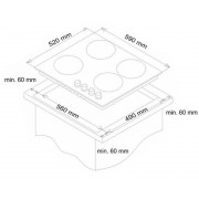 Варочная поверхность газовая SIMFER H60Q40W411