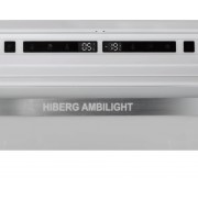 Встраиваемый холодильник HIBERG i-RFCB 500F NFW