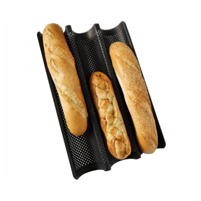 Лоток (противень) для приготовления багетов в дух. шкафу на 45л Лоток (противень) для приготовления багетов в дух. шкафу на 45л