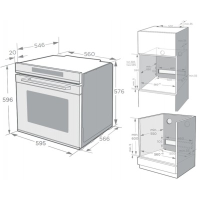 Духовой шкаф электрический AKPO PEA 7213 TDH BL Духовой шкаф электрический AKPO PEA 7213 TDH BL