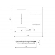 Варочная панель индукционная AKPO PIA 6082503 черный