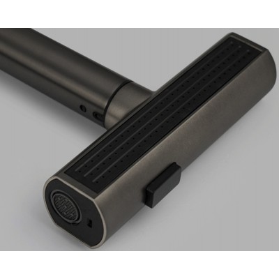 Смеситель кухонный MAGNUS 9133 Г-образный выдвижной, Графит Смеситель кухонный MAGNUS 9133 Г-образный выдвижной, Графит