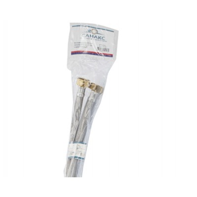 САНАКС Шланг для воды 1/2" 60 см, гайка/гайка САНАКС Шланг для воды 1/2" 60 см, гайка/гайка