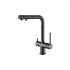Кухонный смеситель PAULMARK SERPENTINE Se213222-GM воронёная сталь (с подкл. фильтра, выдвижной изли Кухонный смеситель PAULMARK SERPENTINE Se213222-GM воронёная сталь (с подкл. фильтра, выдвижной изли