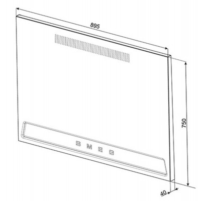 панель SMEG KIT1TR9N панель SMEG KIT1TR9N