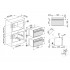 Духовой шкаф электрический с функцией СВЧ SMEG SO4102M1B3 Духовой шкаф электрический с функцией СВЧ SMEG SO4102M1B3