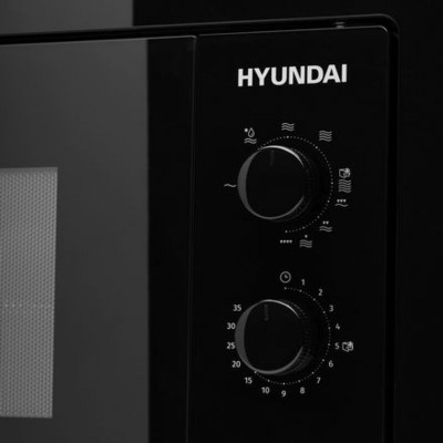 Микроволновая печь встраиваемая Hyundai HBW 2030 BG 20л. 1250Вт черный Микроволновая печь встраиваемая Hyundai HBW 2030 BG 20л. 1250Вт черный