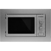 Микроволновая печь встраиваемая Hyundai HBW 2030 IX 20л. 1250Вт нержавеющая сталь