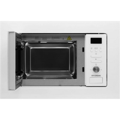 Микроволновая печь встраиваемая Hyundai HBW 2040 WG 20л. 800Вт белый Микроволновая печь встраиваемая Hyundai HBW 2040 WG 20л. 800Вт белый