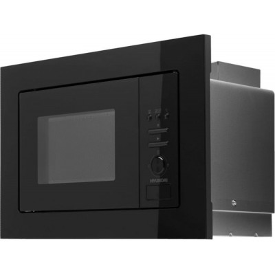 Микроволновая печь встраиваемая Hyundai HBW 2040 BG 20л. 800Вт чёрный Микроволновая печь встраиваемая Hyundai HBW 2040 BG 20л. 800Вт чёрный