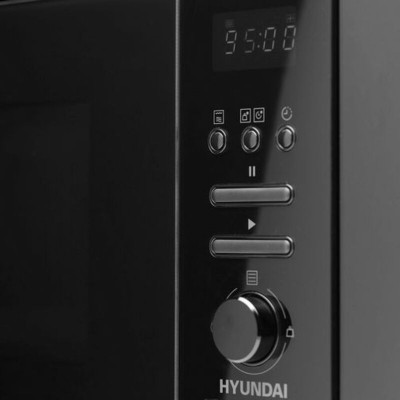 Микроволновая печь встраиваемая Hyundai HBW 2040 BG 20л. 800Вт чёрный Микроволновая печь встраиваемая Hyundai HBW 2040 BG 20л. 800Вт чёрный