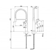 Смеситель SMEG MDF50RD красный