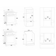 Духовой шкаф электрический SIMFER B4EB14006