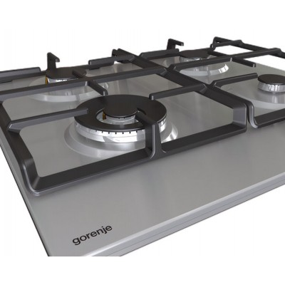 Встраиваемая газовая варочная поверхность GORENJE GW641XHF Встраиваемая газовая варочная поверхность GORENJE GW641XHF
