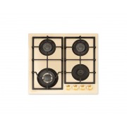 Варочная поверхность газовая Hyundai HHG 6436 BE бежевый