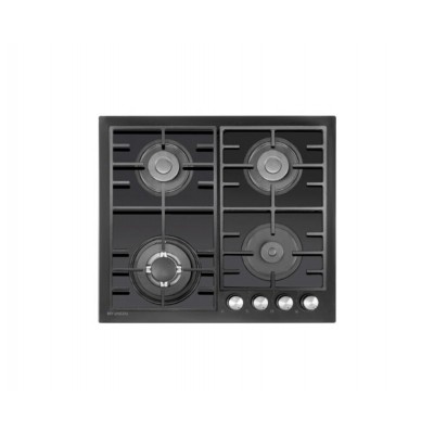 Варочная поверхность газовая Hyundai HHG 6438 BG черный Варочная поверхность газовая Hyundai HHG 6438 BG черный