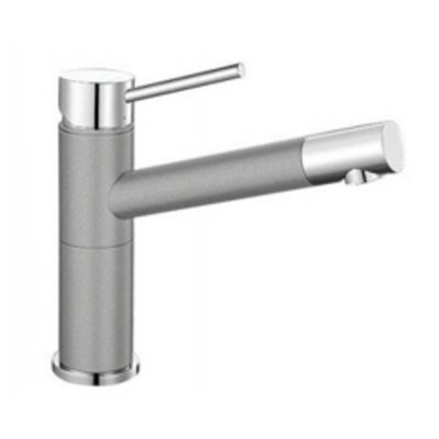 Смеситель Blanco Alta Compact хром/АЛЮМЕТАЛЛИК Смеситель Blanco Alta Compact хром/АЛЮМЕТАЛЛИК