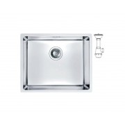 Мойка Alveus KOMBINO 50 SAT-90 500X400X195 в комплекте с сифоном 1130550