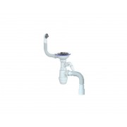 Сифон одинарный с выпуском SM1VP (улгран)