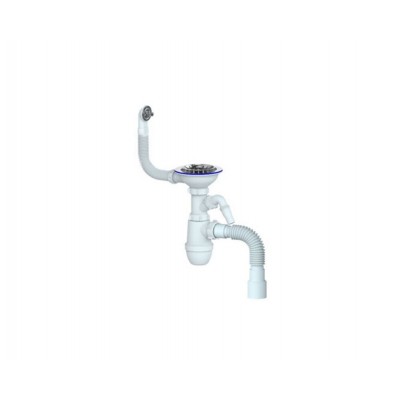 Сифон одинарный с выпуском SM1VP (улгран) Сифон одинарный с выпуском SM1VP (улгран)