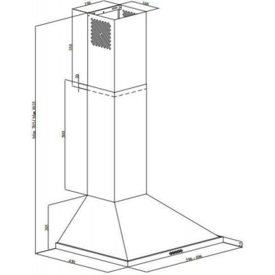 ВЫТЯЖКА SIMFER 8664 SM ВЫТЯЖКА SIMFER 8664 SM