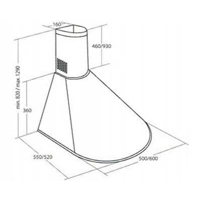 ВЫТЯЖКА AKPO WK-4 Dandys 60 см. белый ВЫТЯЖКА AKPO WK-4 Dandys 60 см. белый