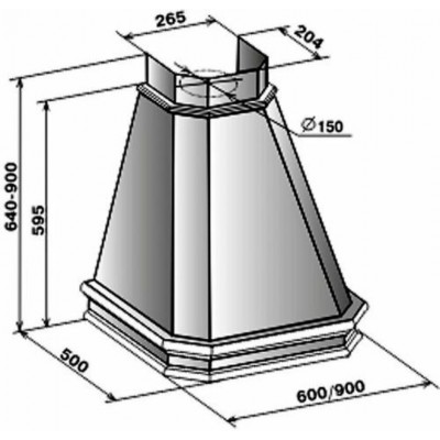 ВЫТЯЖКА ЭЛИКОР Пергола 60 бежевый/дуб/неокр ВЫТЯЖКА ЭЛИКОР Пергола 60 бежевый/дуб/неокр