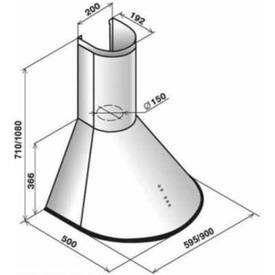 ВЫТЯЖКА ЭЛИКОР Омега 60 черный/нерж/гал ВЫТЯЖКА ЭЛИКОР Омега 60 черный/нерж/гал