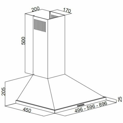 ВЫТЯЖКА SIMFER 8561 SM ВЫТЯЖКА SIMFER 8561 SM