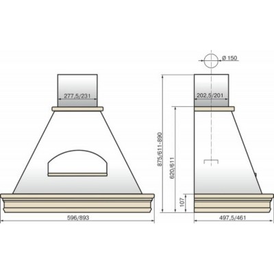ВЫТЯЖКА ЭЛИКОР Бельведер Валенсия 90 топ.молоко/дуб неокр. ВЫТЯЖКА ЭЛИКОР Бельведер Валенсия 90 топ.молоко/дуб неокр.